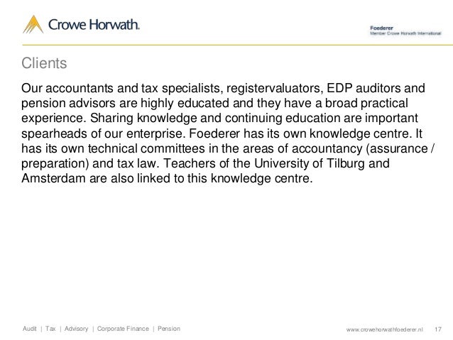 crowe horwath foederer crowe horwath foederer